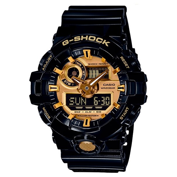 Relógio Analog-Digital G-SHOCK GA-710GB-1ADR