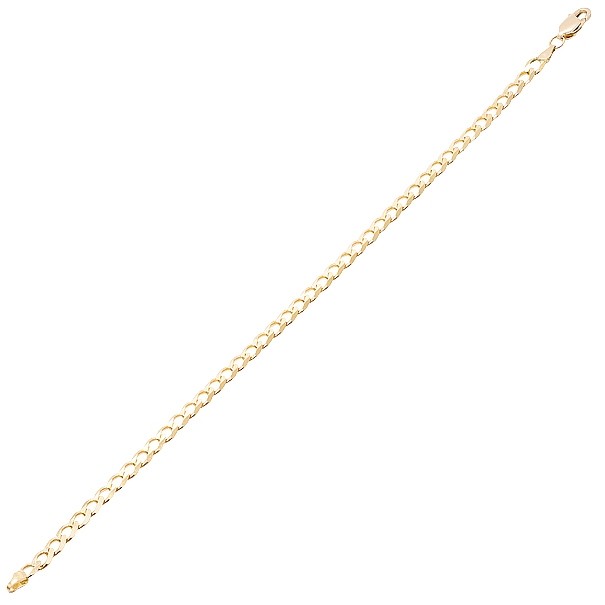 Pulseira em ouro 18k Grume 21cm - 8.20gr