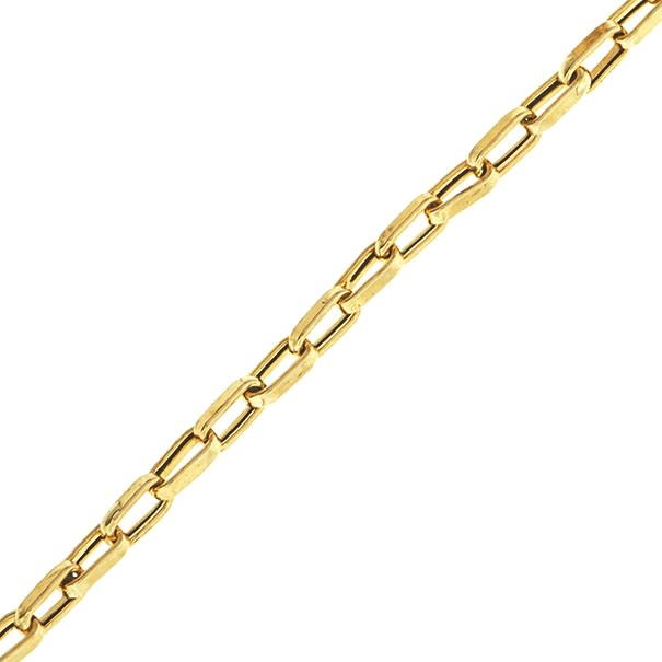 Pulseira Ouro 18k Cartier Oca 19cm - 1.80gr