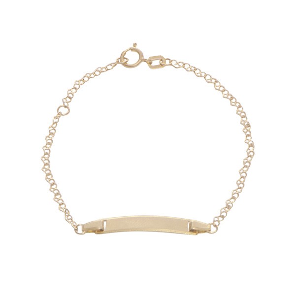 Pulseira Infantil 15cm com Chapa - 1.10gr