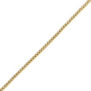 Pulseira em Ouro 18k Pipoca 18cm - 1.30g