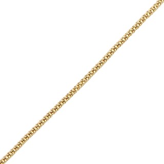 Pulseira em Ouro 18k Pipoca 18cm - 1.30g