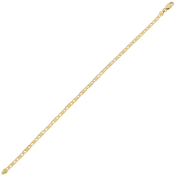 Pulseira em Ouro 18k Piastrine 21cm - 5.40g