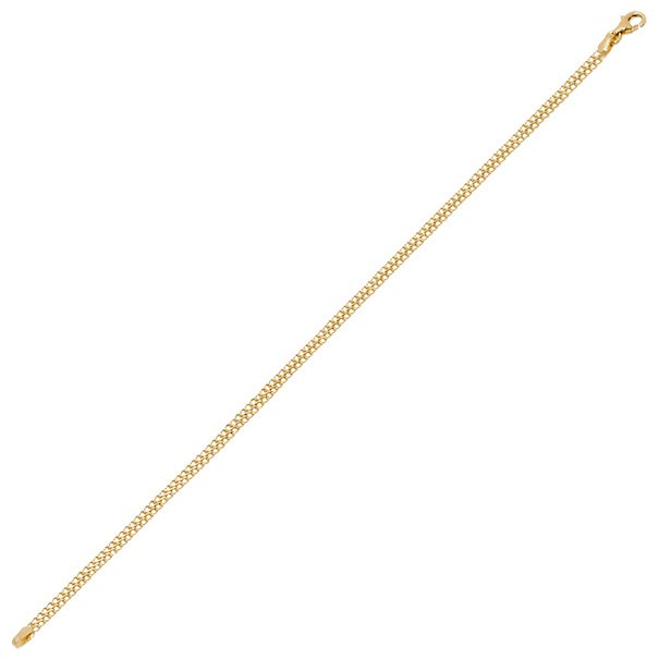 Pulseira em Ouro 18k Lacraia 19cm - 1.80g