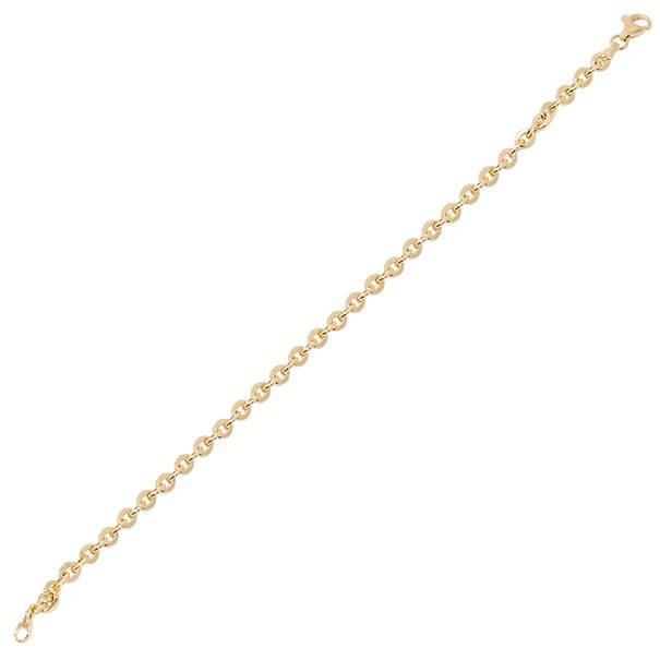 Pulseira em Ouro 18k Bailarina 19cm - 3.20g