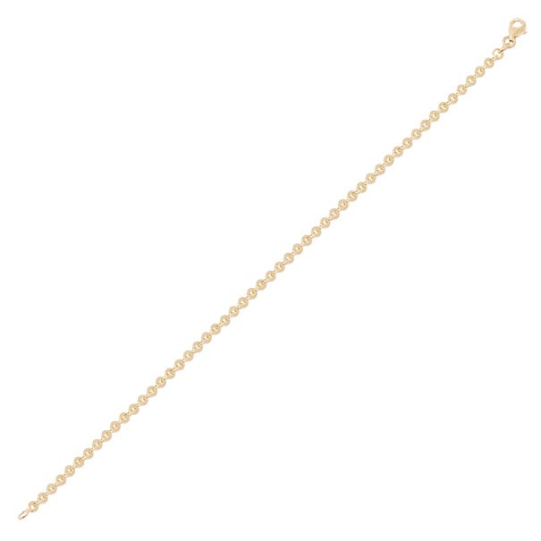 Pulseira em Ouro 18k Bailarina 19cm - 2.00g