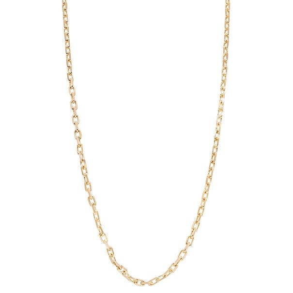 Corrente em Ouro 18k Cartie Diamantada 60cm com Fecho Tubo - 16.10g