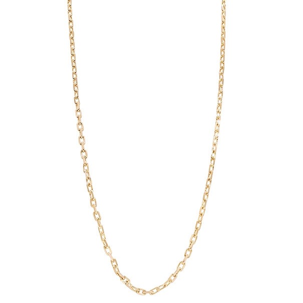 Corrente em Ouro 18k Cartie Diamantada 70cm com Fecho Tubo - 19.00g