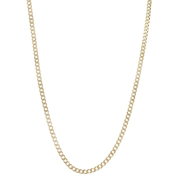 Corrente em Ouro 18k  Grumet Oca 45cm - 2.70g        