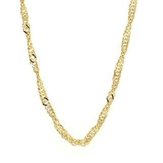 Corrente em Ouro 18k Singapura 45cm- 1.80g