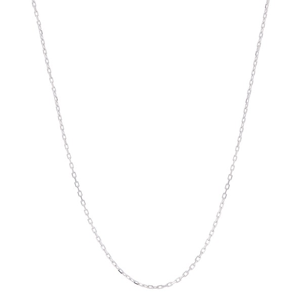 Corrente em Ouro Branco 18k Cartie Diamantada 50cm - 4.00g