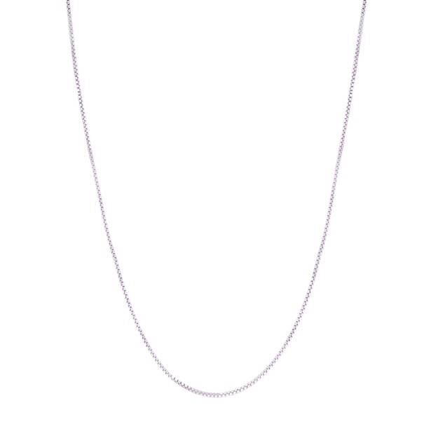 Corrente em Ouro Branco 18k Veneziana 60cm - 4.80g