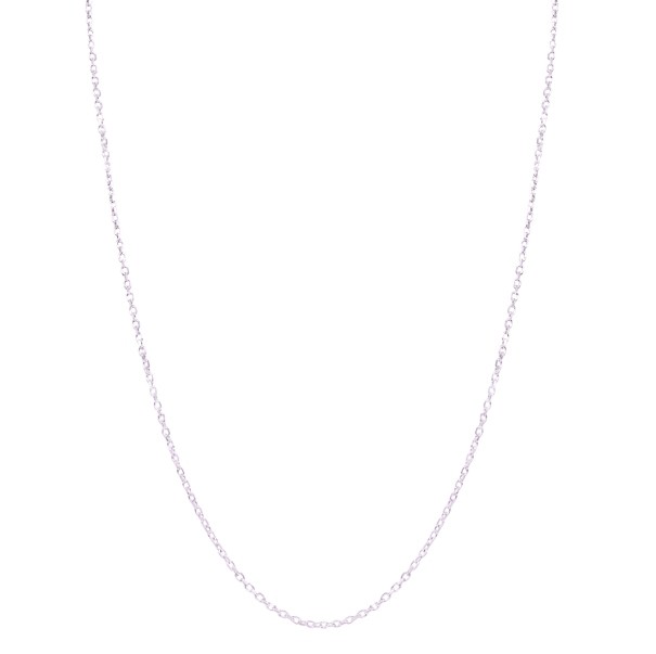Corrente em Ouro Branco 18k Cartie Diamantada 70cm - 4.00g