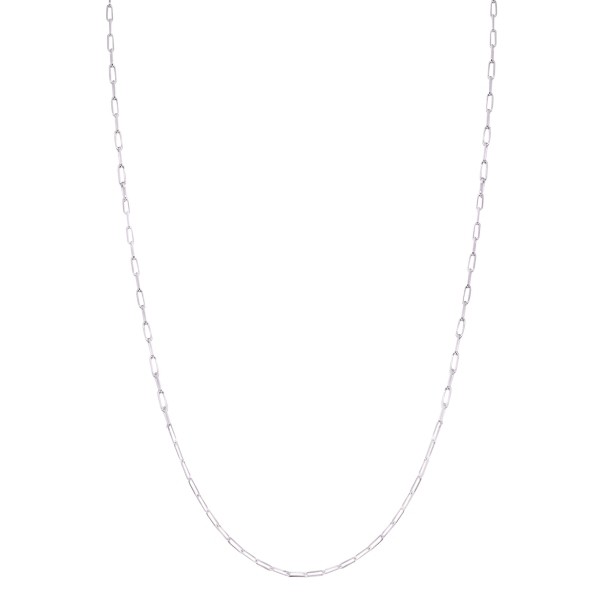 Corrente em Ouro Branco 18k Cartie Alongada 70cm - 3.40g