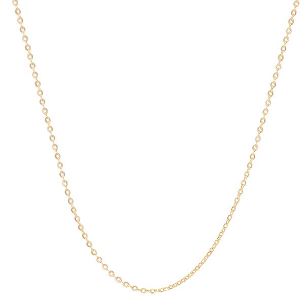 Corrente em Ouro 18k Bailarina Oca 50cm - 1.60gr