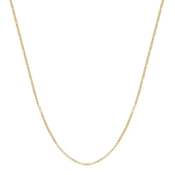 Corrente em Ouro 18k Veneziana Oca 50cm - 2.50gr