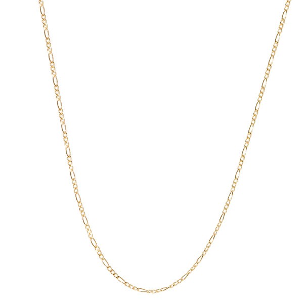 Corrente em Ouro 18k 3x1 Oca 60cm - 1.60gr  
