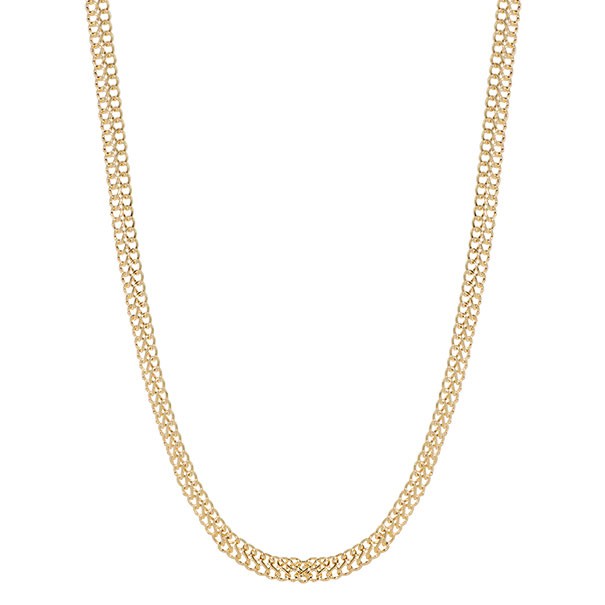 Corrente em Ouro 18k Lacraia 40cm - 3.90gr 