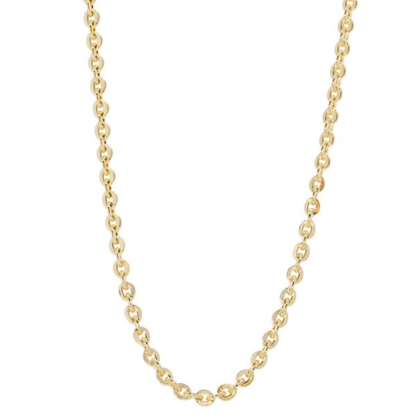 Corrente em Ouro 18k Bailarina 45cm - 10.80gr