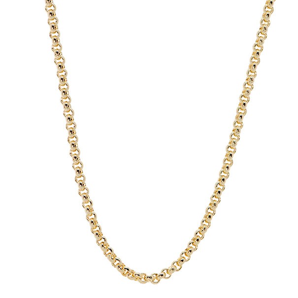 Corrente em Ouro 18k Elo Português Fechada 45cm - 9.80gr