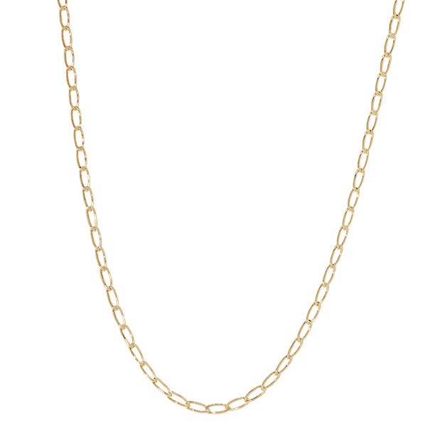 Corrente em Ouro 18k Elos Iguais 60cm - 2.80gr