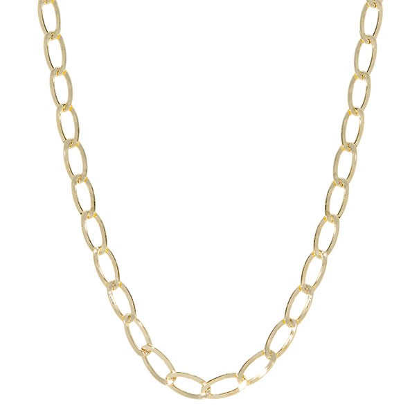 Corrente em Ouro 18k Elos Iguais 60cm - 10.00gr