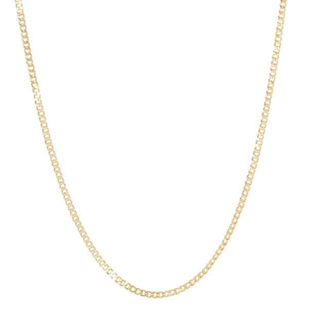 Corrente em Ouro 18k Groumet 50cm - 2.40g