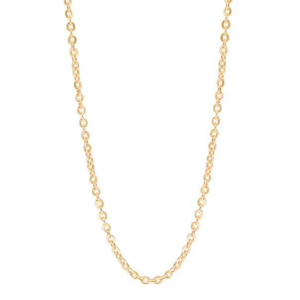 Corrente em Ouro 18k  Bailarina 70cm - 10.50g