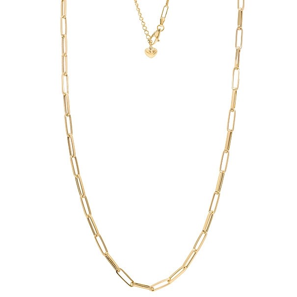 Corrente em Ouro 18k Choker Veneziana Elo Longo - 5.00g