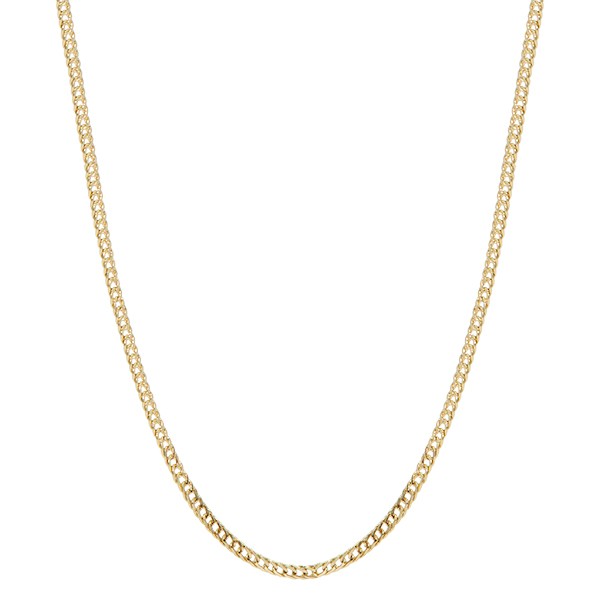 Corrente em Ouro 18k Grumet Dupla 60cm - 4.10gr