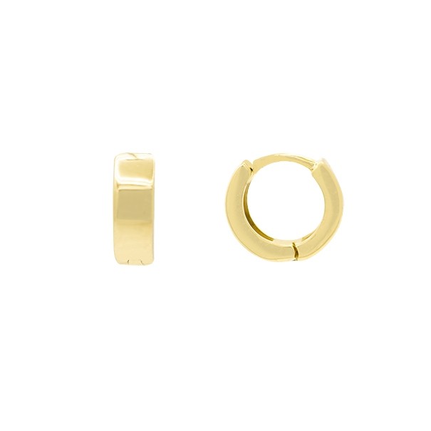 Brinco em Ouro 18k Argola Pequena Polida