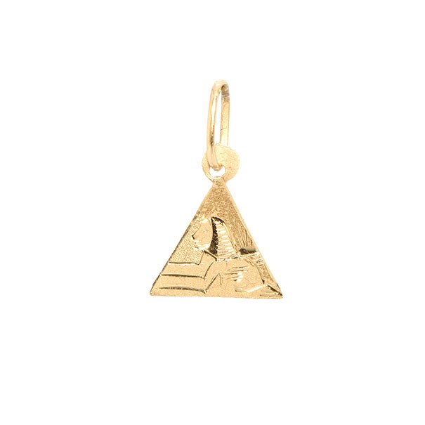 Pingente em Ouro 18k Pirâmide