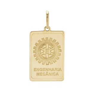 Pingente em Ouro 18k Placa - Formatura