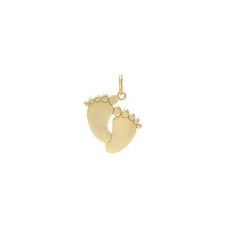 Pingente em Ouro 18k Pezinho Polido