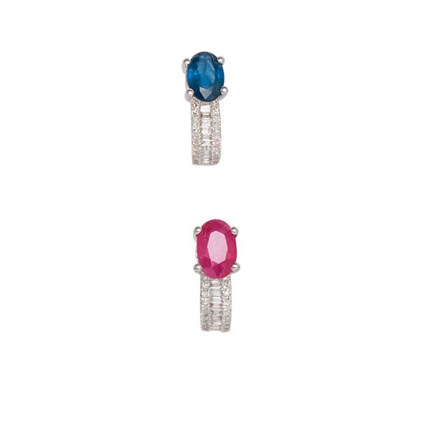 Piercing-Azul-Argola-Branco-com-1-Pedra-Preciosa0.58cts-e-35-Diamantes-de-0.09cts-(Pingentes)