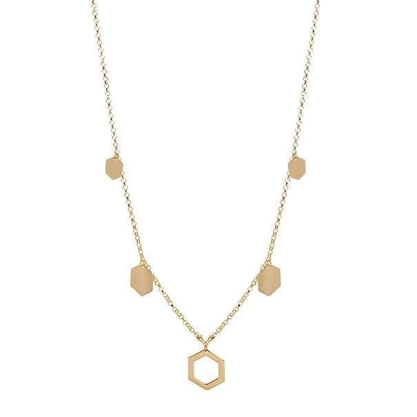 Gargantilha em Ouro 18k Tip Choker Fosco/Polido
