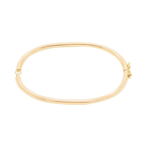 Bracelete em Ouro 18k Fio Redondo 2.9mm Polido