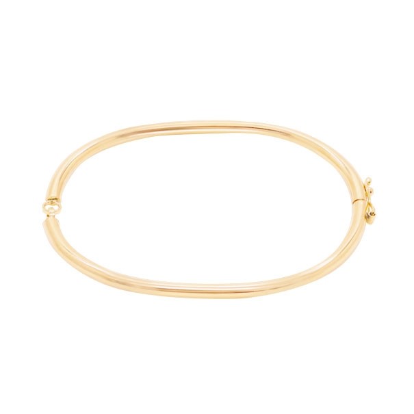 Bracelete em Ouro 18k Fio Redondo 2.9mm Polido