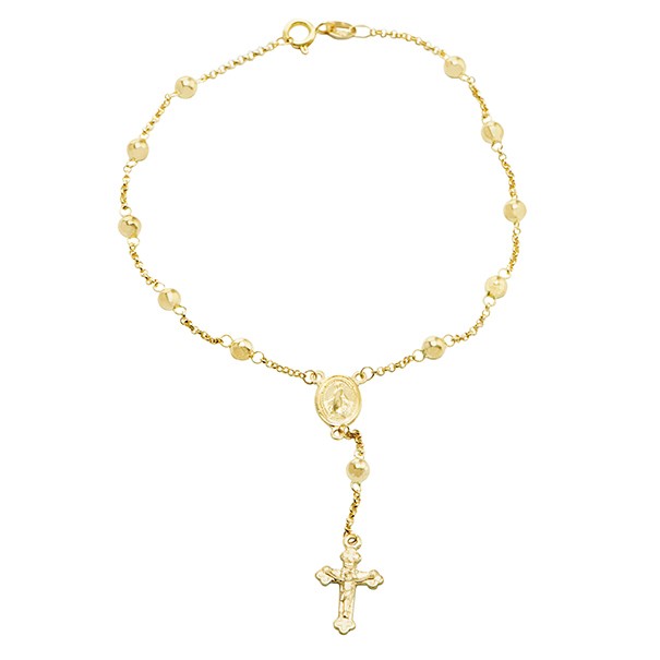Pulseira Terço Elo Português 