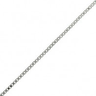 Tornozeleira Veneziana Ouro Branco 24cm - 1.20gr