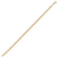 Pulseira em Ouro 18k Lacraia 19cm - 2.10g