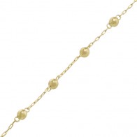 Pulseira Infantil Cartie 13cm Com Bolinhas 3mm - 0.80gr