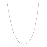 Corrente Branca Elo Português 40cm - 1.80gr