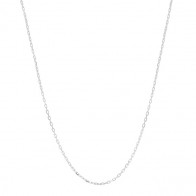 Corrente em Ouro Branco 18k Cartie Diamantada 50cm - 4.00g