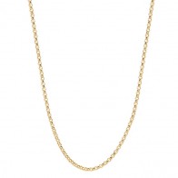 Corrente em Ouro 18k Elo Português Fechada 45cm - 3.70gr