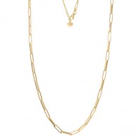 Corrente em Ouro 18k Choker Veneziana Elo Longo - 5.00g