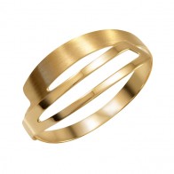 Anel em Ouro 18k Aster Fosco/Polido