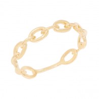 Anel em Ouro 18k Elos Cartie Polido