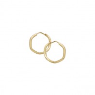 Brinco Argola Sextavada Nº1