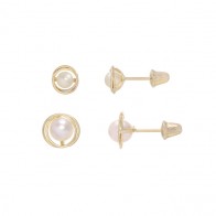 Brinco Rococó com Pérola